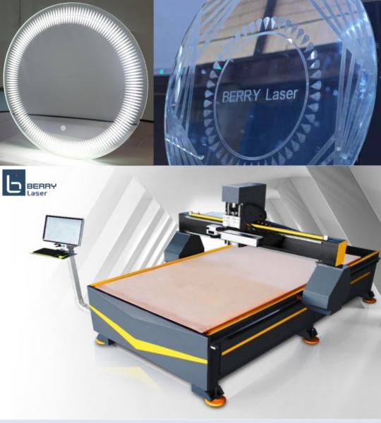 Лазерный маркер с большим форматом для умного зеркала BERRY LASER